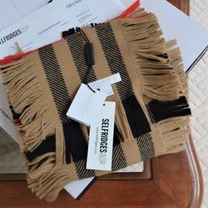 AUTHENTIC Burberry Check Wool Scarf
